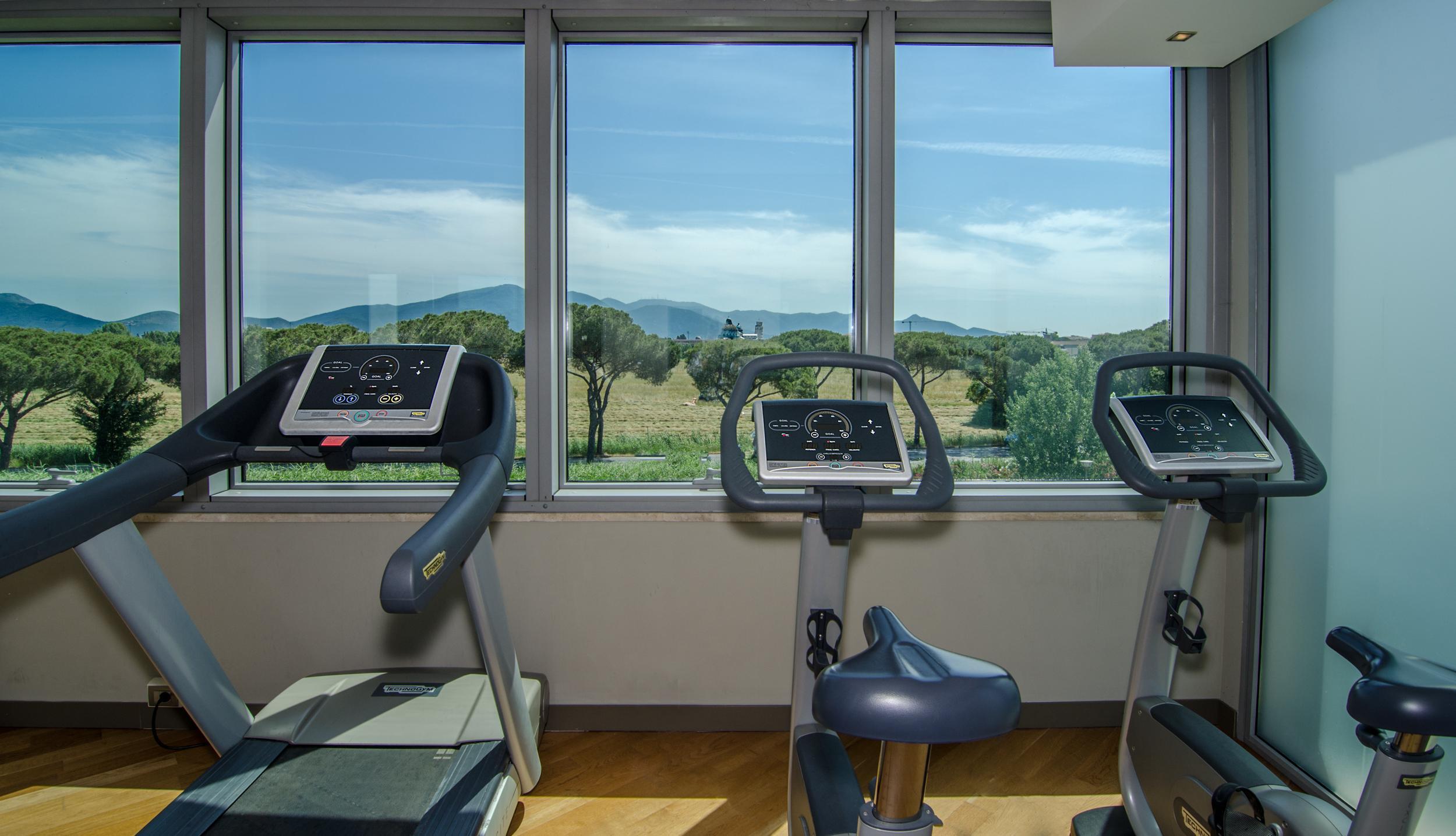 Hotel Pisa Tower Plaza Exterior foto The gym at the hotel